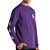 Camiseta Volcom Manga Longa Iconic WT25 Masculina Roxo - Imagem 3
