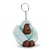Chaveiro Kipling Monkeyclip M Electric Teal - Imagem 2