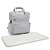 Mochila Kipling Audrie Ash Grey CH - Imagem 4