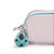 Estojo Kipling Gitroy Sea Pink Met - Imagem 5