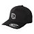 Boné Lost Aba Curva Snapback Lost Reflection SM26 Preto - Imagem 1