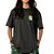 Camiseta Lost Branding Stencil SM26 Masculina Chumbo Estanho - Imagem 1