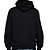 Moletom DC Shoes Aberto Rubber Label WT24 Masculina Preto - Imagem 2