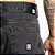 Bermuda DC Shoes Jeans Oversize Acid Black SM25 Cinza Escuro - Imagem 4
