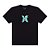 Camiseta Hurley Icon Garden Oversize SM26 Masculina Preto - Imagem 1
