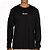 Camiseta Element Manga Longa Simple Logo WT25 Preto - Imagem 1