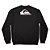 Moletom Quiksilver Careca Omni Logo WT24 Masculino Preto - Imagem 4