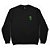 Moletom Quiksilver Careca Hypnotic Wave WT25 Masculino Preto - Imagem 3