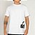 Camiseta Quiksilver Side Logo WT25 Masculina Branco - Imagem 1