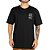 Camiseta Quiksilver Vertical Logos WT25 Masculina Preto - Imagem 1