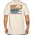 Camiseta Quiksilver Future Island WT25 Masculina Areia - Imagem 2