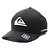 Boné Quiksilver Aba Curva Decades WT25 Preto - Imagem 1