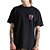 Camiseta Volcom Plated SM26 Masculina Preto - Imagem 1
