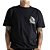 Camiseta Volcom Dropped SM26 Masculina Preto - Imagem 1