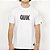 Camiseta Quiksilver Emb Quik Outdoor SM26 Masculina Branco - Imagem 1