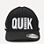 Boné Quiksilver Aba Curva Emb Quik Outdoor SM26 Preto - Imagem 3