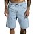 Bermuda Hurley Sarja Grunge SM26 Masculina Azul - Imagem 1