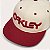Boné Oakley Aba Reta Mark III SM26 Artic WhiteIron Red - Imagem 3