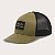 Boné Oakley Aba Curva B1B HDO Patch Trucker SM26 Army Green - Imagem 1