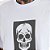 Camiseta MCD Caveira Vazada SM26 Masculina Branco - Imagem 3