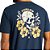 Camiseta Hurley Hibiskull SM26 Masculina Marinho - Imagem 4