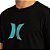 Camiseta Hurley Icon SM26 Masculina Preto - Imagem 3