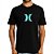 Camiseta Hurley Icon SM26 Masculina Preto - Imagem 1