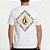 Camiseta Volcom Obtical SM26 Masculina Branco - Imagem 2