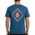 Camiseta Volcom Obtical SM26 Masculina Azul - Imagem 2