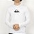 Camiseta Quiksilver Surf ML Solid Streak SM26 Branco - Imagem 1