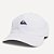 Boné Quiksilver Aba Curva Logo Embroidery SM26 Branco - Imagem 1
