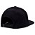 Boné Hurley Aba Reta Flat Half Letters SM26 Preto - Imagem 2