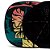 Boné Hurley Aba Curva Flower SM26 Preto - Imagem 3