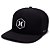 Boné Hurley Aba Curva Hexa SM26 Preto - Imagem 1