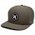 Boné Hurley Aba Curva Hexa SM26 Militar - Imagem 1