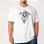 Camiseta MCD Oversized Pipa Deusa SM26 Masculina Branco - Imagem 1