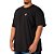 Camiseta MCD Oversized Caveira Arame SM26 Masculina Preto - Imagem 1
