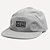 Boné RVCA Aba Reta VA Graf 5 Panels SM26 Cinza - Imagem 1
