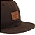 Boné Billabong Aba Reta Leather Patch SM26 Marrom - Imagem 6