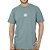 Camiseta Billabong Bracket Wave SM26 Masculina Verde - Imagem 1