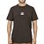 Camiseta Billabong Bracket Wave SM26 Masculina Marrom Escuro - Imagem 1