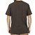 Camiseta Billabong Bracket Wave SM26 Masculina Marrom Escuro - Imagem 2
