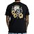 Camiseta Hurley Hibiskull SM26 Masculina Preto - Imagem 2