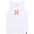 Regata Hurley Icon SM26 Masculina Branco - Imagem 1