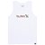 Regata Hurley O&O Floral SM26 Masculina Branco - Imagem 1