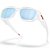 Óculos de Sol Oakley Instagator Matte White 0458 - Imagem 4