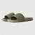 Chinelo Tommy Hilfiger Tumble Hilfiger Pool Slide Army Green - Imagem 2