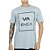 Camiseta RVCA VA All The Way SM26 Masculina Azul Claro - Imagem 1