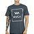 Camiseta RVCA VA All The Way SM26 Masculina Azul Escuro - Imagem 1