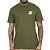 Camiseta DC Shoes Palletline SM26 Masculina Verde - Imagem 1